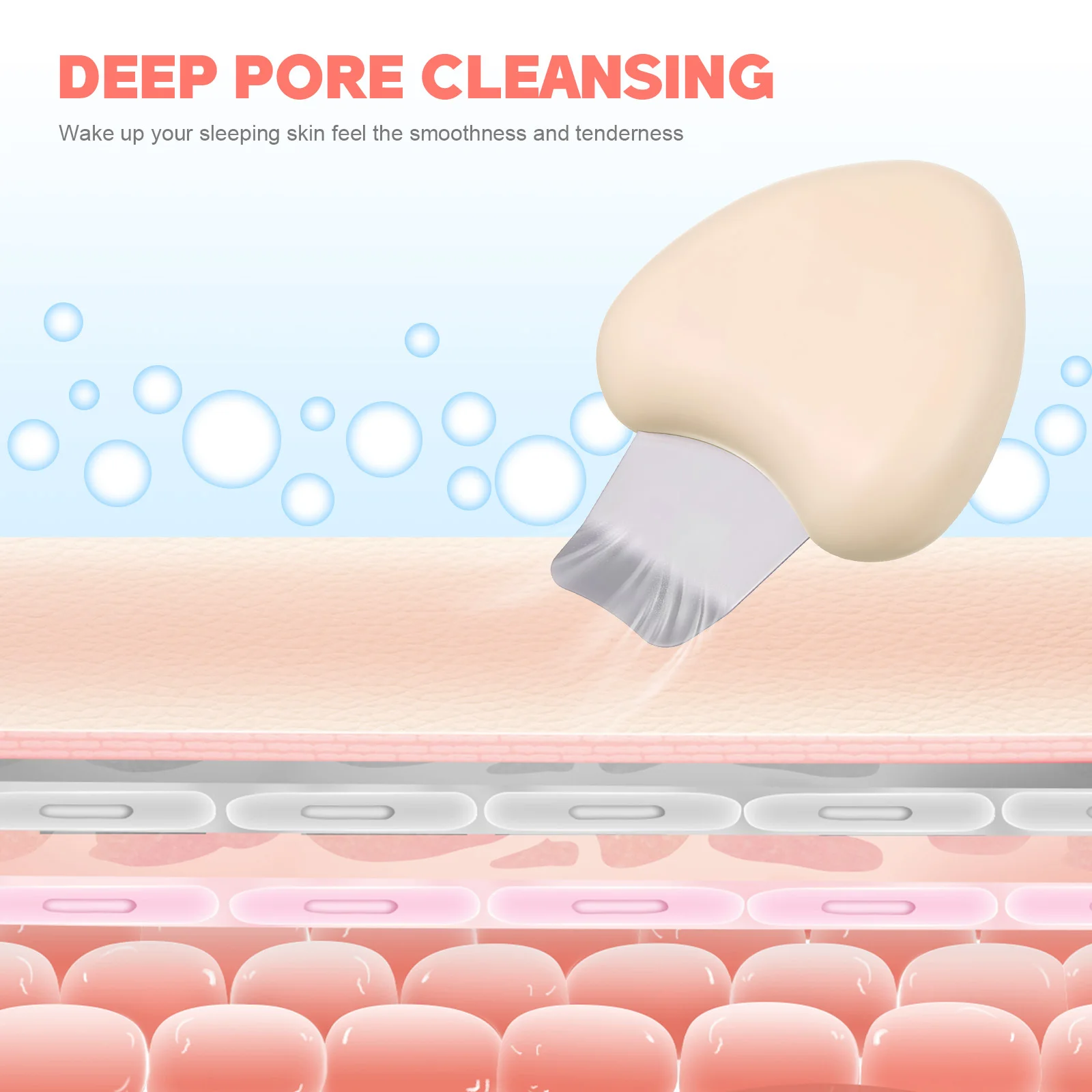 Gezichtsschraper Gereedschap Huidscrubber Diepe reiniging Mee-eter verwijderen Poriereiniger Gezichtsextractiespatel voor neus en gezicht