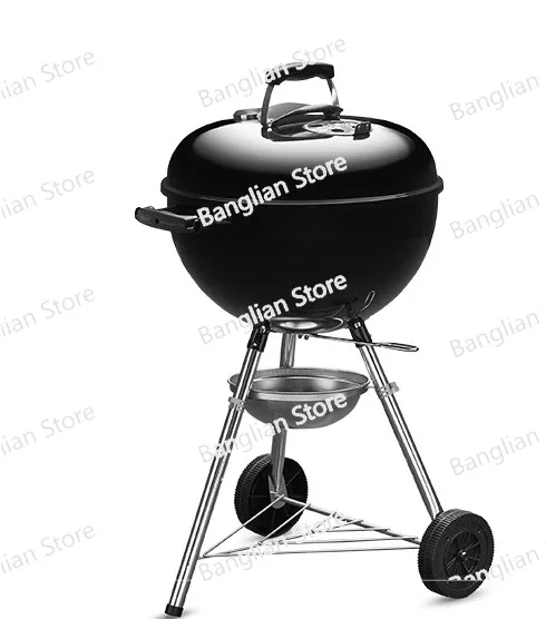 Weber Weibei-Imported Charcoal Barbecue Grill, Household Outdoor Grill, Round Carbon Stove