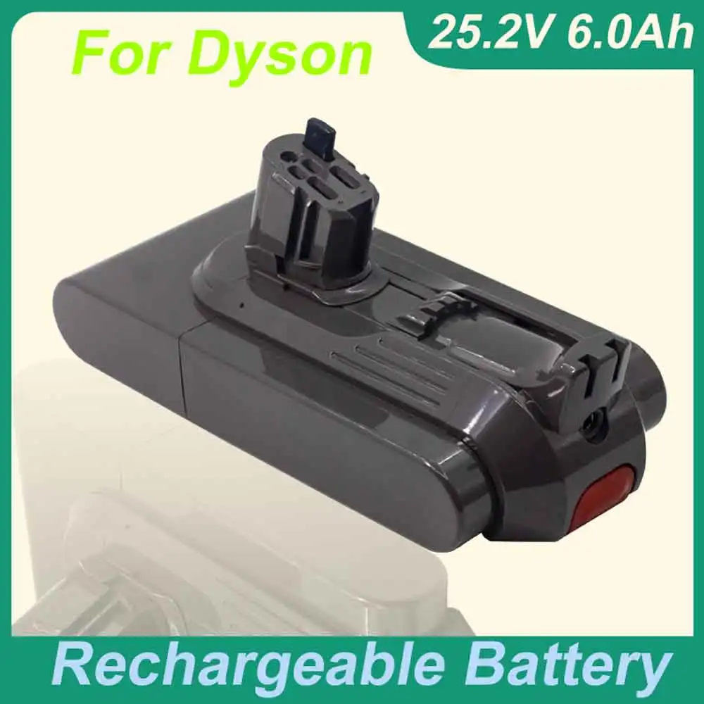 21700 Li-Ion Battery 25.2V 6.0Ah for Dyson SV15 Vacuum Cleaner Fluffy SV15 V11 Absolute Extra V11 Absolute V11 Animal 970145-02