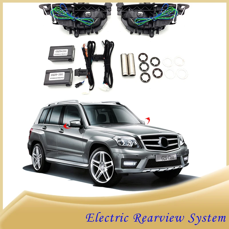 

For Mercedes-Benz GLK 2018-2023 Auto Intelligent Automatic Car Electric Rearview Side Mirror Folding System Kit Module