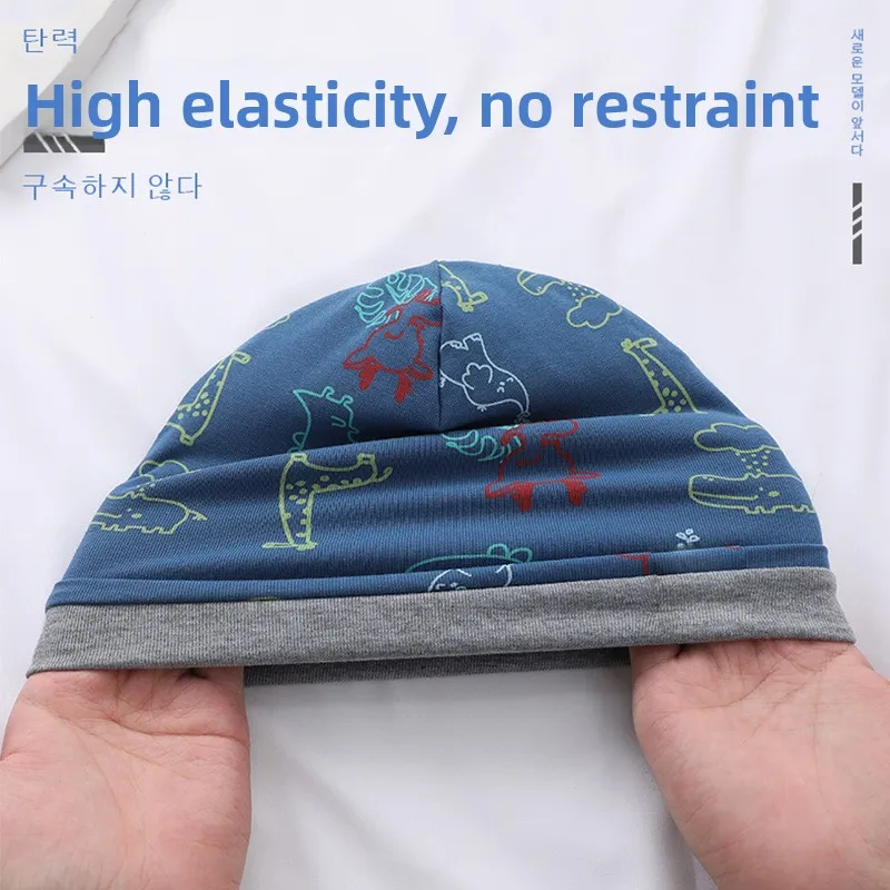 شتاء جديد القطن الاطفال كتلة اللون قبعة وشاح 2PCS مجموعة يندبروف متماسكة السترة قبعة للبنين بنات طفل