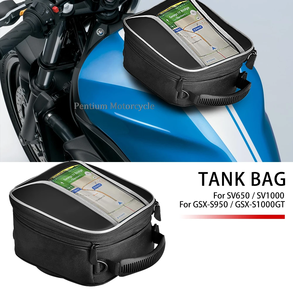 Fuel Tank Bag For Suzuki SV650 SV 650S N X SV1000 SV 1000 S GSX-S950 GSX-S1000 Motorcycle Bags Luggage Multi-Function