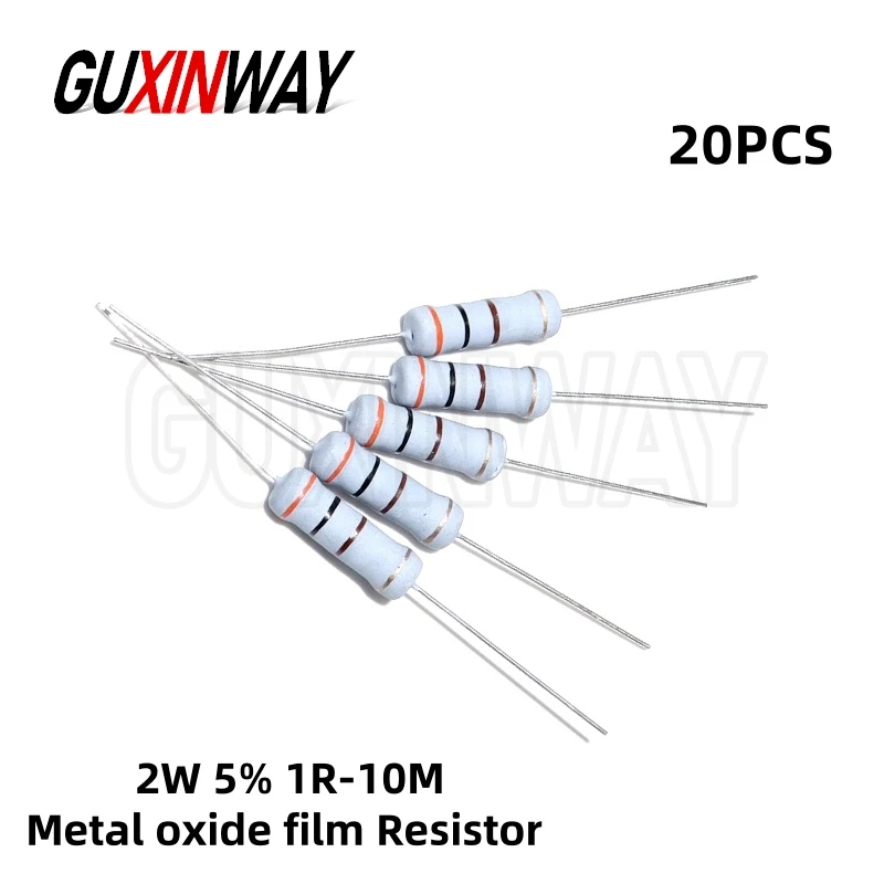 20Pcs 2W Metal Oxid…