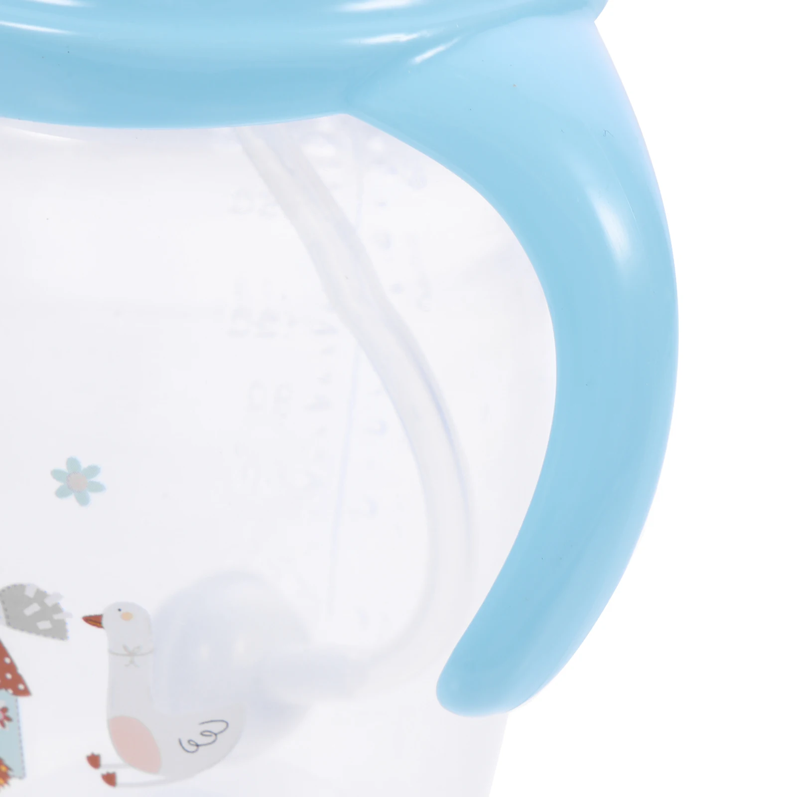 

Anti-bloating Straw for Newborn Babies Cup with Handle to Feed Blue