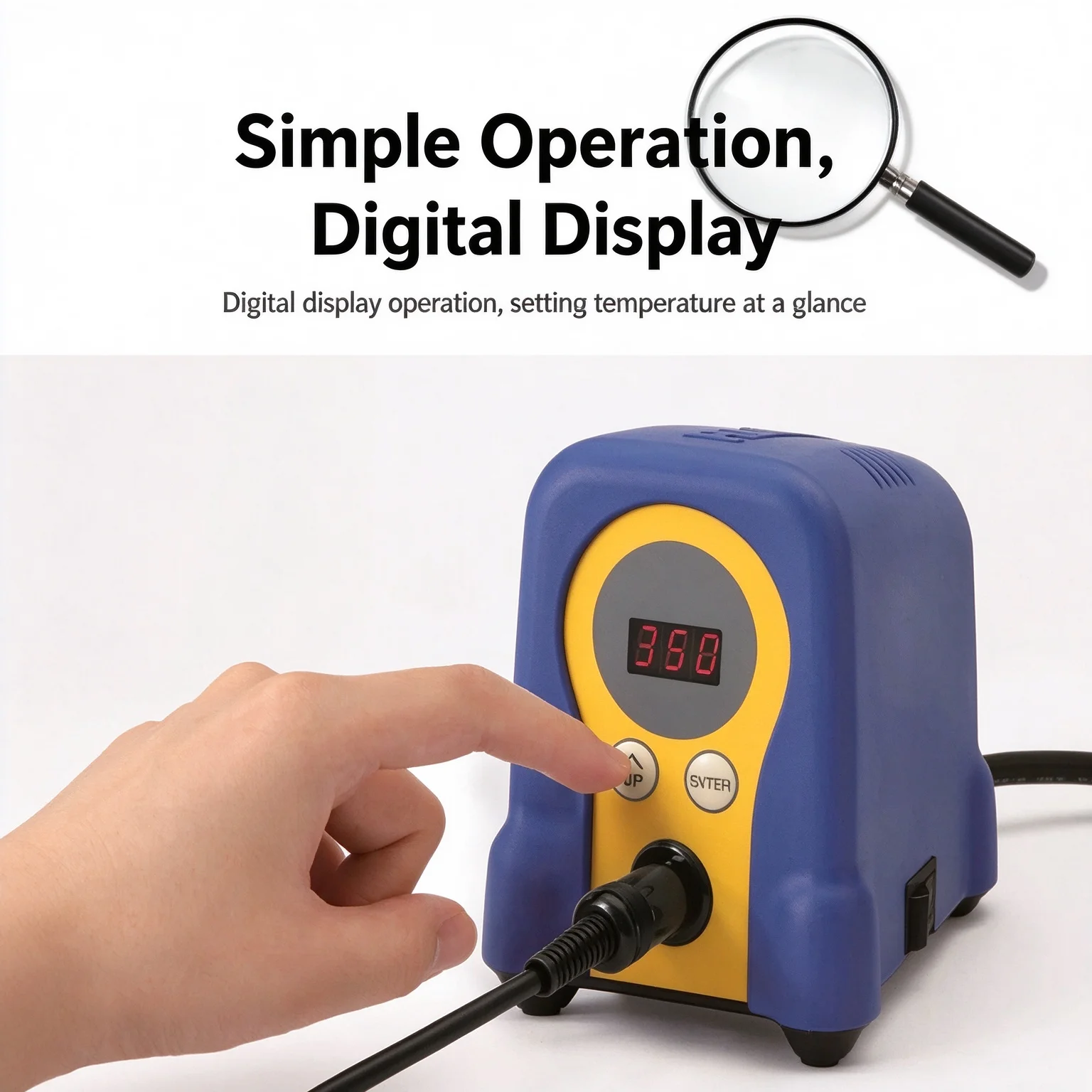 Original FX-888D Digital Display Thermostatic Soldering Station Industrial Grade Soldering Iron for Electronic Repair Welding