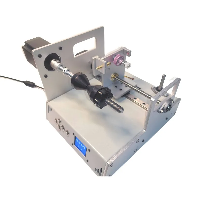 Automatic Winding Machine 120-900 RPM Coil, Fishing Line, and Silk Thread Winding Machine Equipped with Automatic Wire Alignment