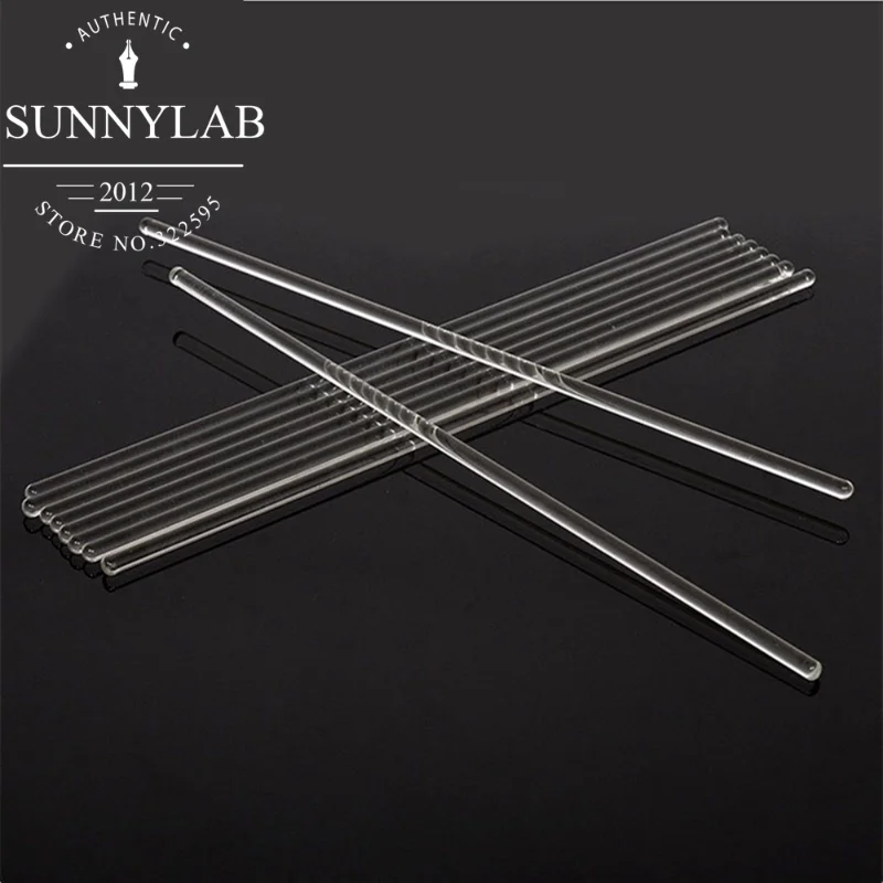 20Pcs/Lot New Arrive 15cm/20cm/25cm/30cm/400mm Lab Glass Stirring Rods Borosilicate High Resistant Stirrer