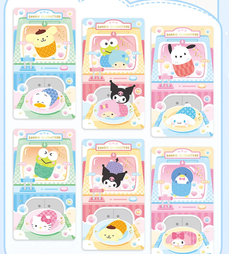 Kabao 2026 New Sanrio Hello Kitty My Melody Kuromi‌ Cinnamoroll‌ Pompompurin collection card ornament toy periphery gift Like