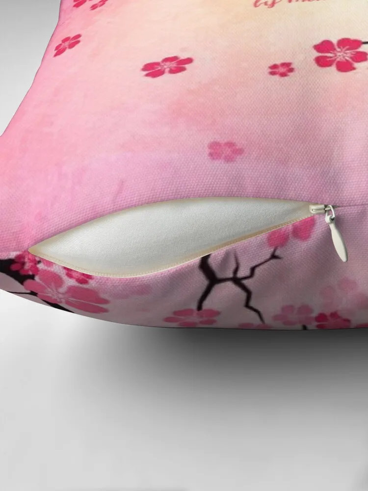 فيليبيانز 4:6,7 وسادة رمي زهر الكرز وسائد غطاء وسادة أريكة جمالية #2