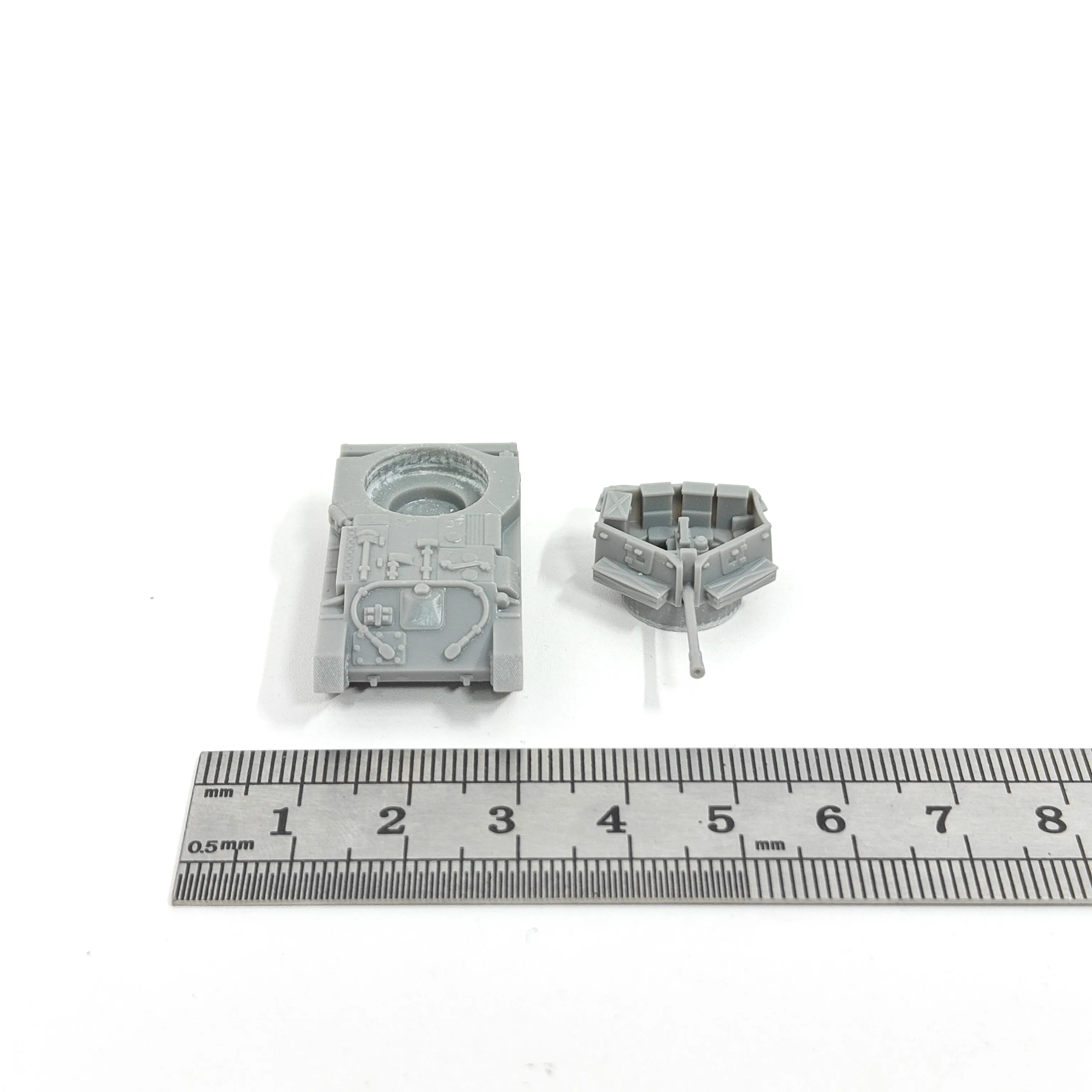 1/144 مقياس ZSU-37 مجموعة نماذج المدفعية المضادة للطائرات ذاتية الدفع