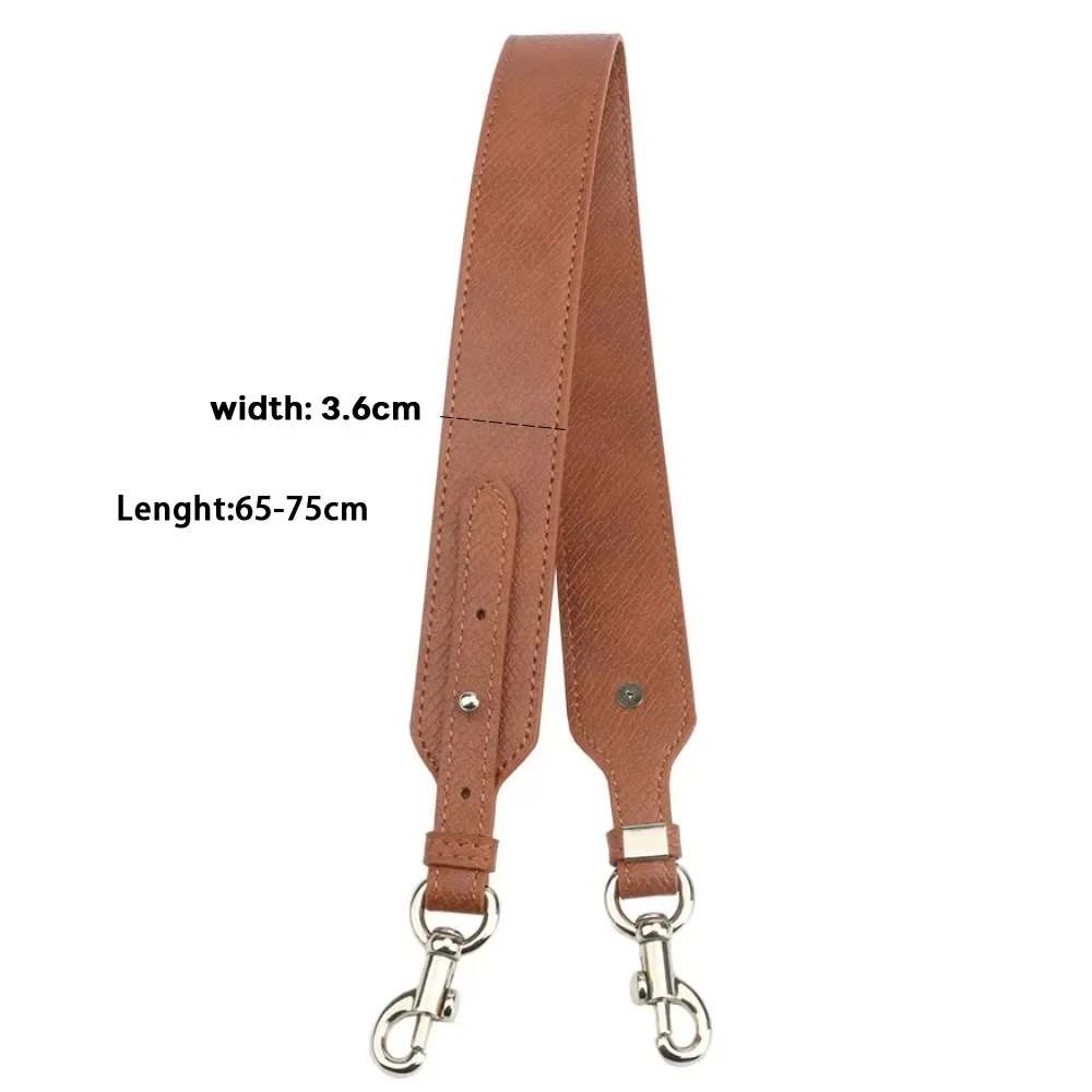 2024 New Transformation Accessories For Longchamp Bag Straps Punch-free Short Handle Leather Shoulder Strap Crossbody Bags