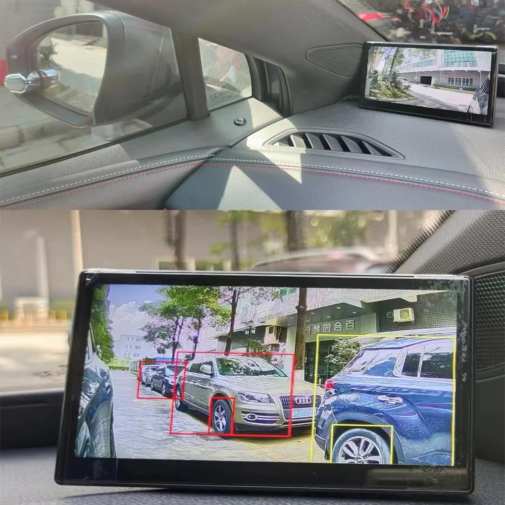 

Universal Car Rear Blind Spot Mirror Alert System Intelligent Electronic Rear View Mirror