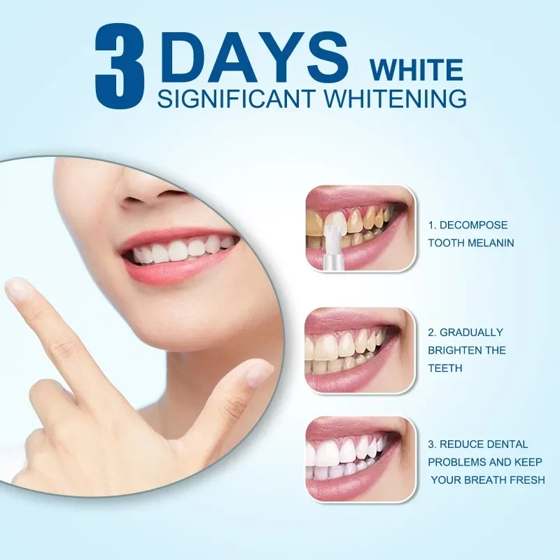 1pc Whitening Tooth Essence Fresh Breath Remove Yellow Teeth Gums Repair Relieve Gingival Swelling Removal Tartar Serum