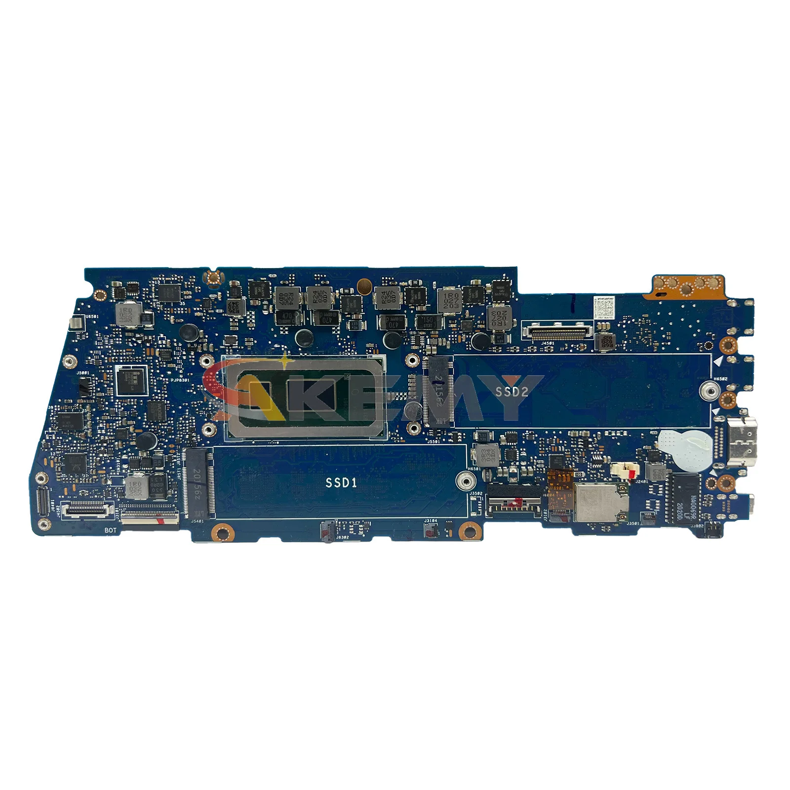 Imagem -04 - Akemy B9450f Placa-mãe para Notebook Asus Expertbook b9 B9450 B9450fa Placa-mãe Portátil i5 i7 10th Gen Cpu 8g 16g Ram