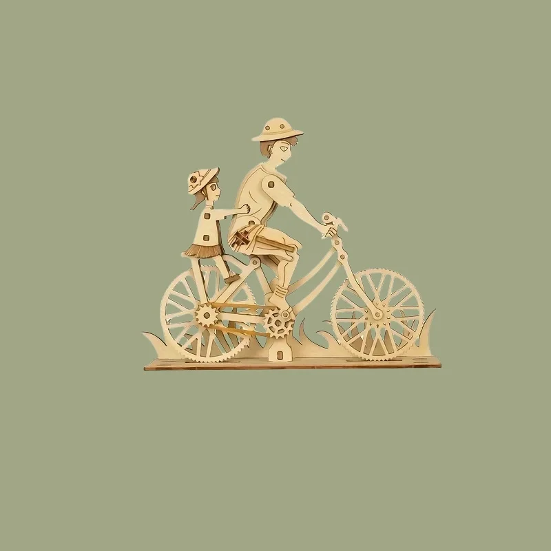 Puzzle in legno 3D Assemblaggio puzzle in legno fai-da-te Modello di assemblaggio ad alta difficoltà Regalo di festa