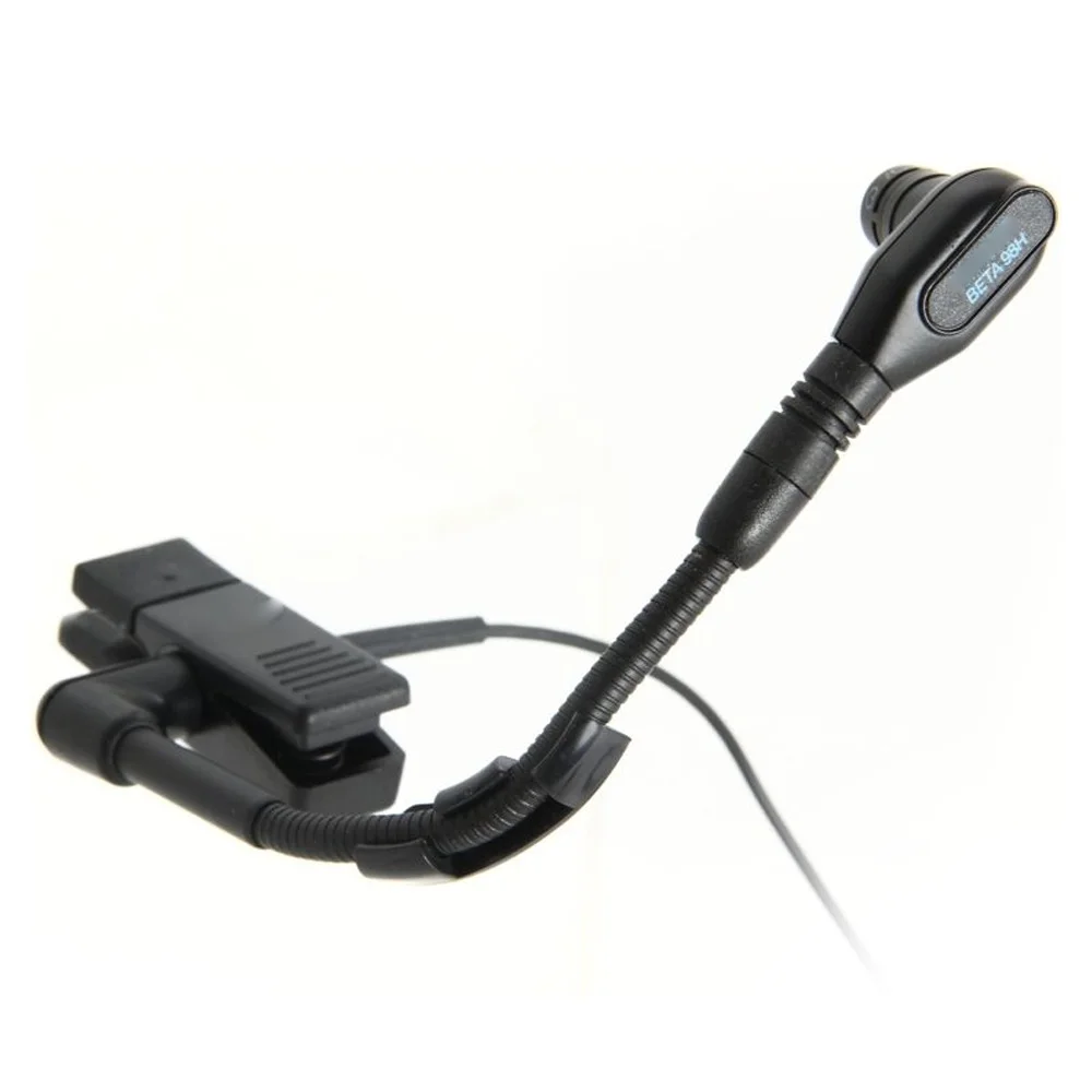 Top Quality Professional 98HC Instrument Microphone BETA98 Gooseneck Saxophone Mic with Big XLR Adaptor For SAX Percussion view 6