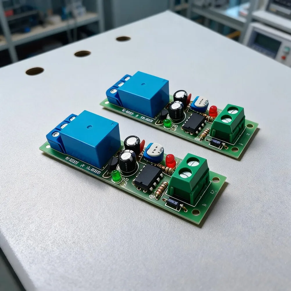 2PCS DC12V NE555 Time-delay Module Timer Switch Turn Off Relay Adjustable Module Automatic Disconnection Relay Module