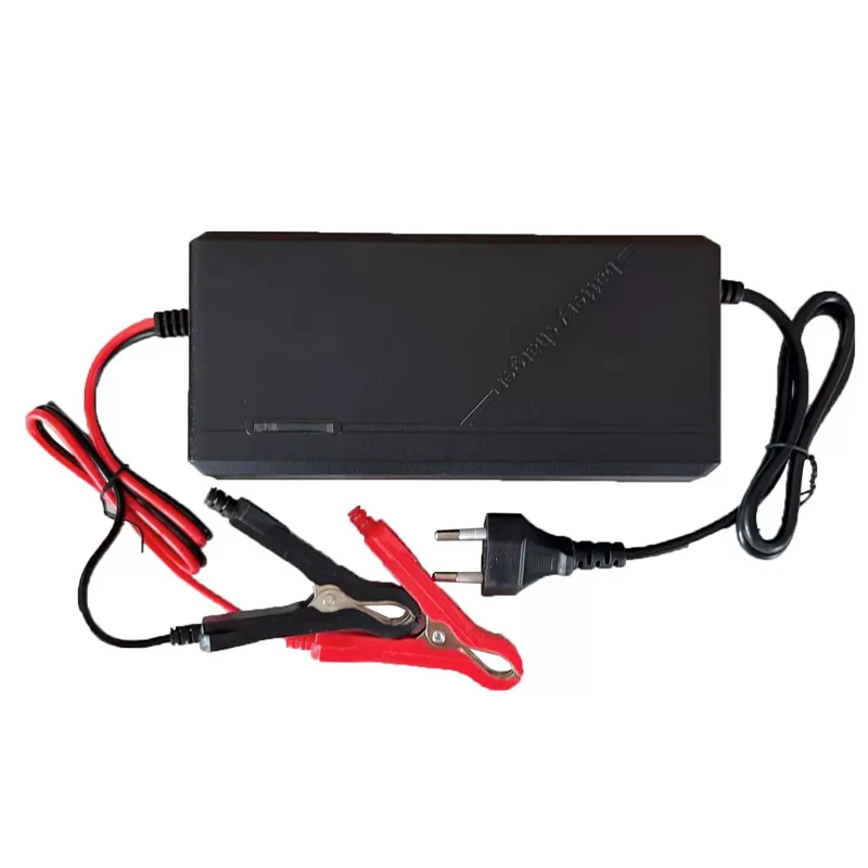 110-240V EU Charger 12V 24V 5A 10A High-Quality Charger 14.6V 29.2V High Power Charger For Lithium iron Phosphate Battery Pack