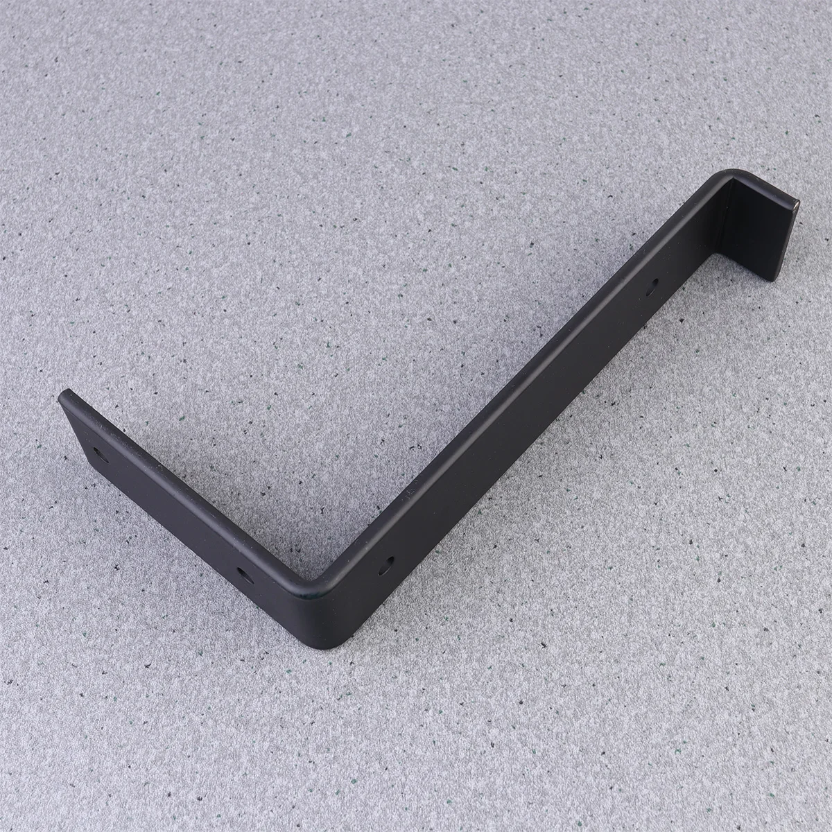 

Z Shape Wall Shelf Brackets 18Cm Black Heavy Duty Metal Support For Bookshelves Partitions Baffle Bracket Metal Bracket