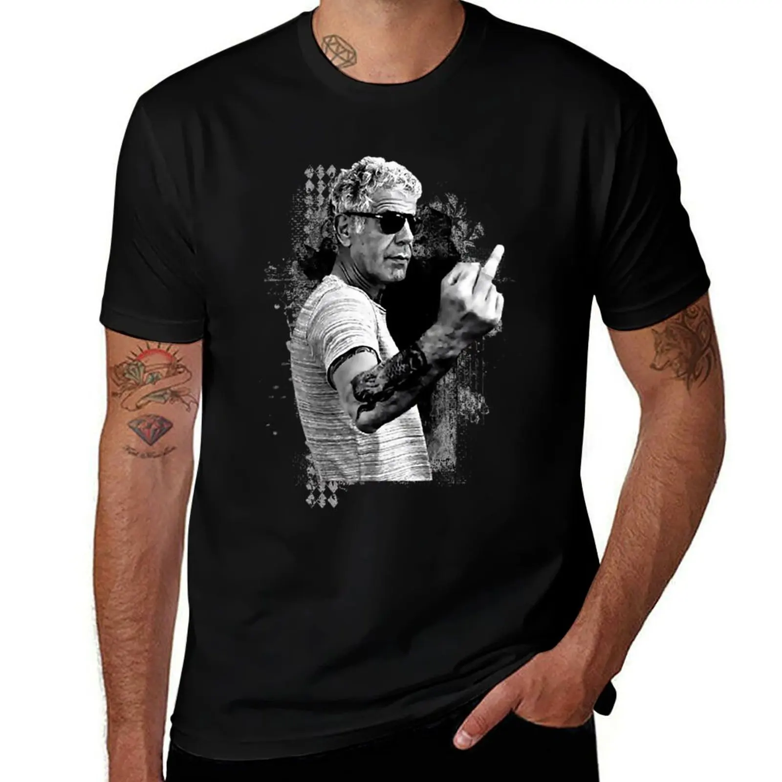 LEGENDARY CHEF Anthony chef Bourdain - 1956- 2018 T-Shirt Summer Casual Loose T-Shirt