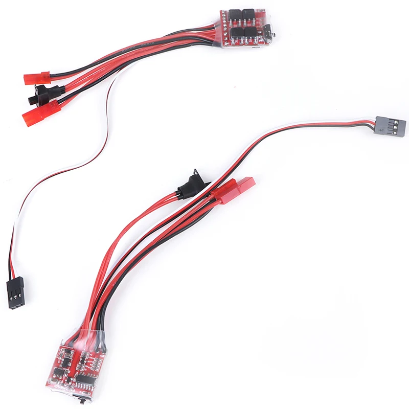 NEW Bidirectional Brush ESC With Brake 20A 30A Brake Switchable Model Car Boat RC Accessories