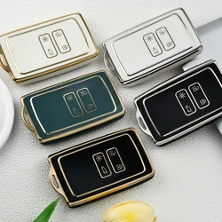 For Renault Captur Koleos Kadjar Zoe Arkana Espace Clio Megane Grand Scenic Sandero Dacia Anti-dust Card Car Key Case Cover TPU