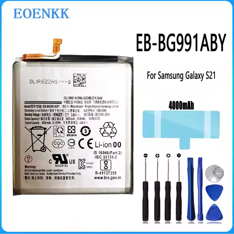 EB-BG991ABY Battery For Samsung Galaxy S21 S21 high capacity Capacity Replacement Repair Part Phone Batteries Bateria