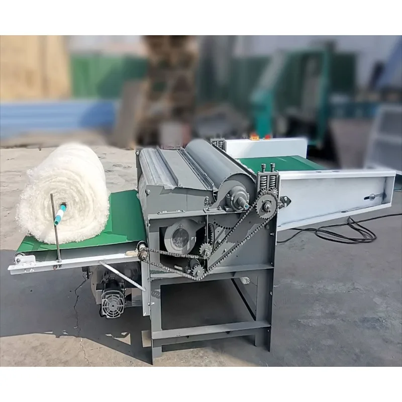 Automatic large elastic cotton machine, cotton wool refurbishing machine for home textile stores