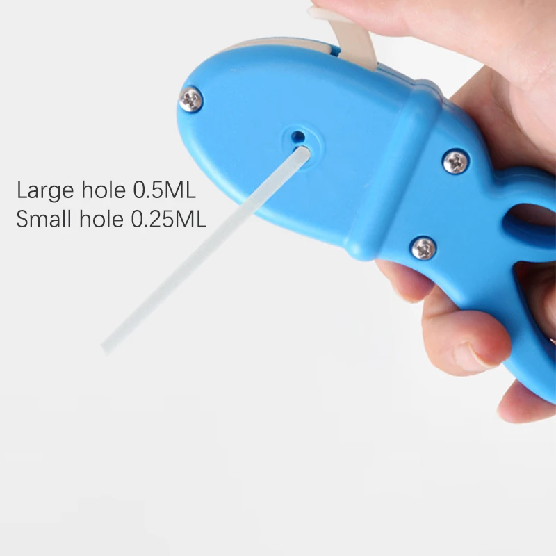 المجمدة المني أنبوب مقص القاطع ، البلاستيك الماشية ، مزرعة التلقيح الاصطناعي ، العالمي ، الجملة ، 0.25 مللي 0.5 مللي ، 1x #4