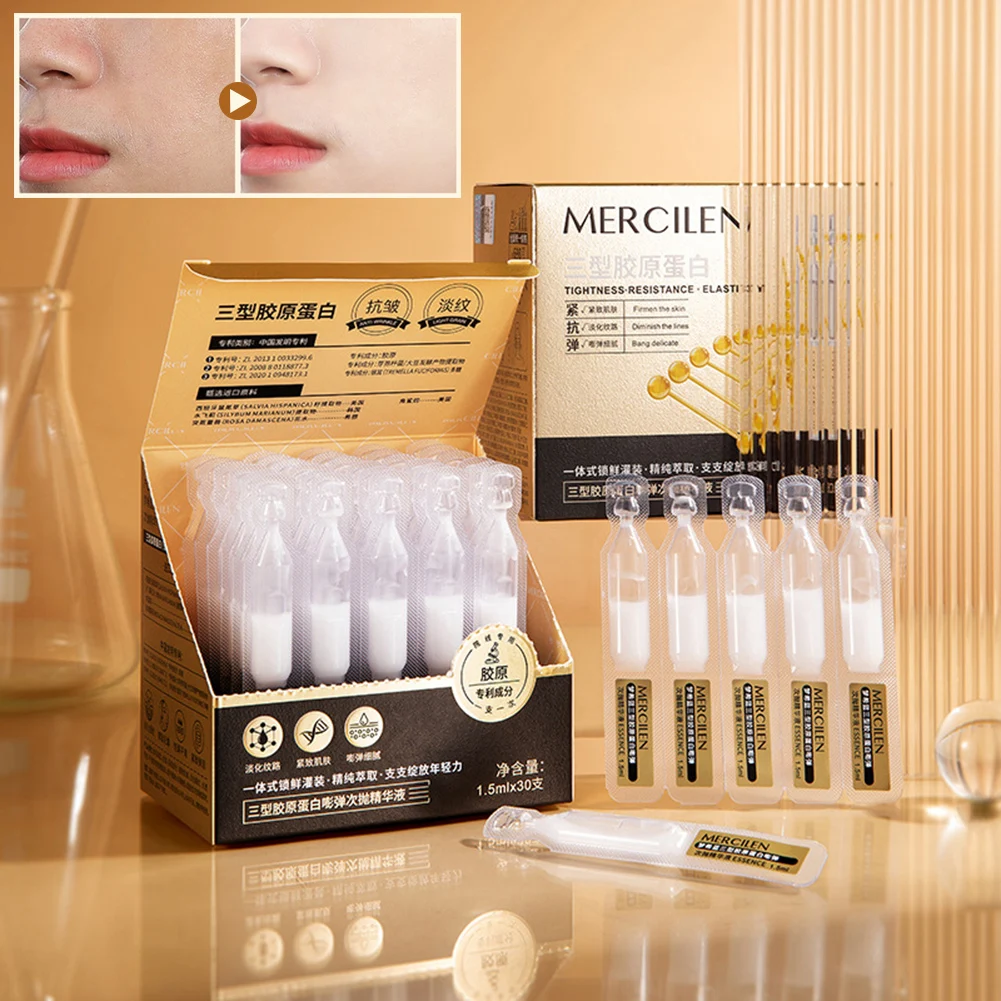 

Коллагеновая эссенция против морщин, плотная кожа, эссенция-масло, укрепляющее, увлажняющее, осветляющее, увлажняющее, подтягивающее, средства по уходу за кожей