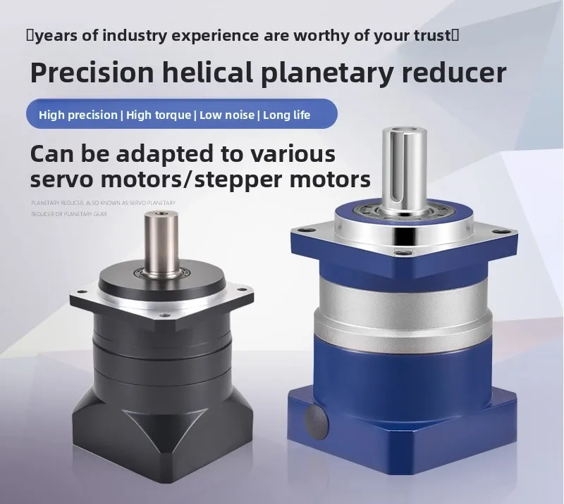 ALF6090 آلة تباطؤ الكواكب الحلزونية عالية الدقة الزاوية اليمنى مع محرك متدرج مع مؤازرة 400 وات 750 وات