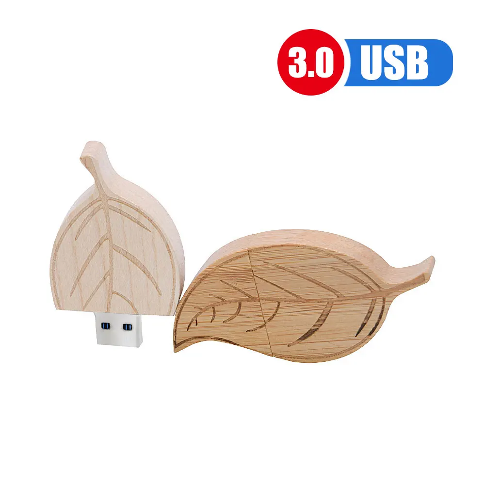 USB 3.0 Wooden usb flash drive pendrive 4GB 8GB 16GB 32GB 64GB 128GB wedding Photography gift free custom logo