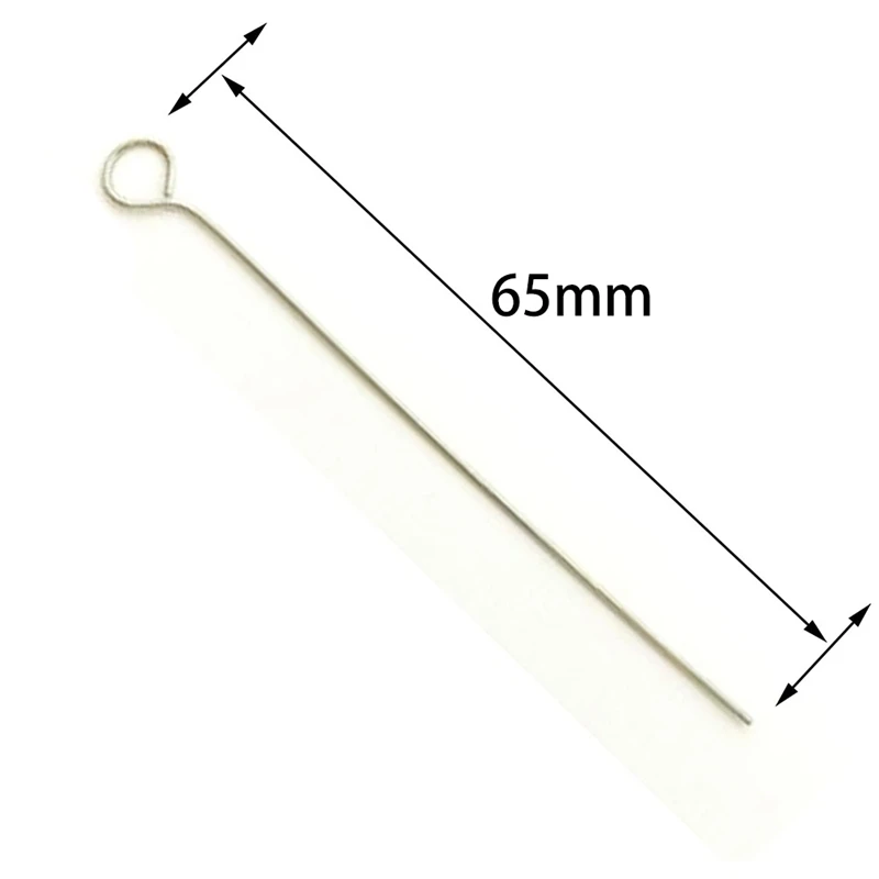 Hot 2PCS Reusable Inoculating Loop ผู้ถือ50Pcs 10UL Nichrome เข็มเคล็ดลับ Inoculation Loop สำหรับ Lab