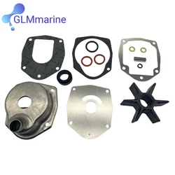 Water Pump Impeller Kit with Housing For Mercury Mariner Mercruiser Drives Alpha I Gen II 40-350 HP 817275T4 817275A5 18-3147