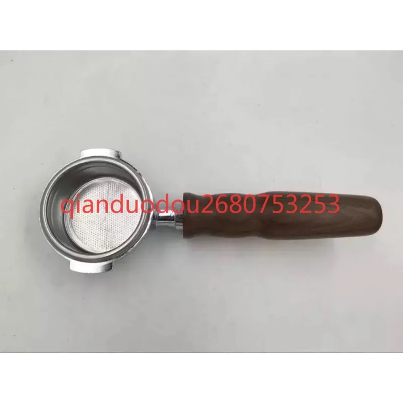 Suitable for EXPOBAR Aibo semi-automatic coffee machine bottomless handle walnut handle, coffee machine accessories