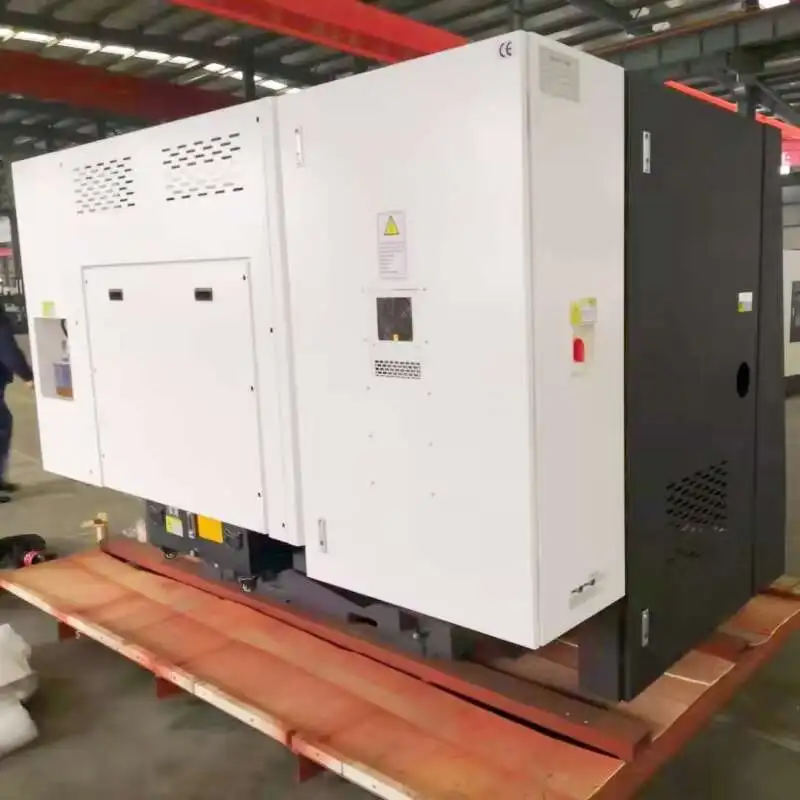 TCK56Y Fanuc مخرطة CNC هاين أجزاء كبيرة معالجة مغزل واحد يدوي أفقي درجة أوتوماتيكية مستعملة الحالة سيمنز