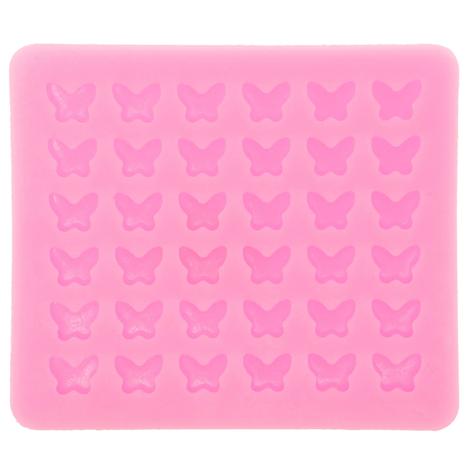 

Silicone Seal Stamp Beads Butterfly Shape Diy Sealing Craft Reusable Non-Stick Easy Demould For Granules Storage Cute Melt