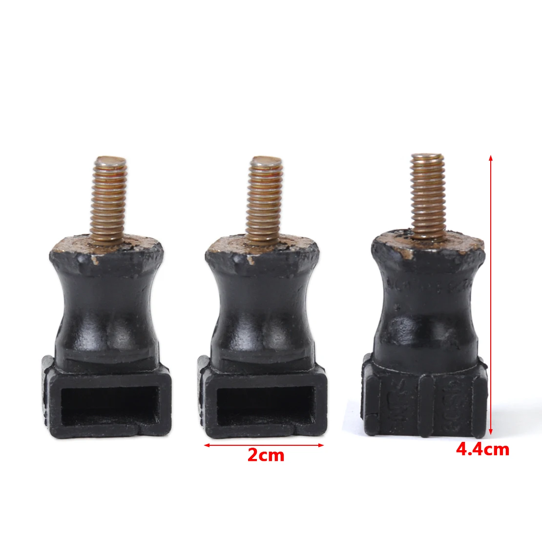 CITALL 3Pcs Secondary Air Pump Mount for VW Jetta Golf Passat Bora Beetle Polo AUDI SEAT 06A 133 567 A