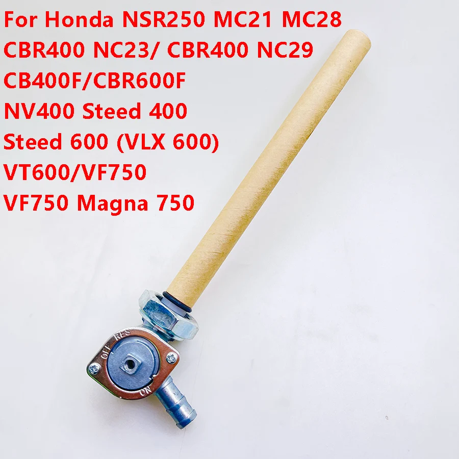 Fuel Tank Petcock Valve Switch Pump For HONDA STEED400 STEED VLX 400 600 VT600 DC VT600C Magna 750 VF750CD Magna Deluxe 95-96