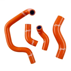 For 2001-2006 Honda Shadow Spirit 750 VT750DC VT 750 DC ATV Silicone Radiator Coolant Hoses 2002 2003 2004 2005 Tubes Kit 4Pcs