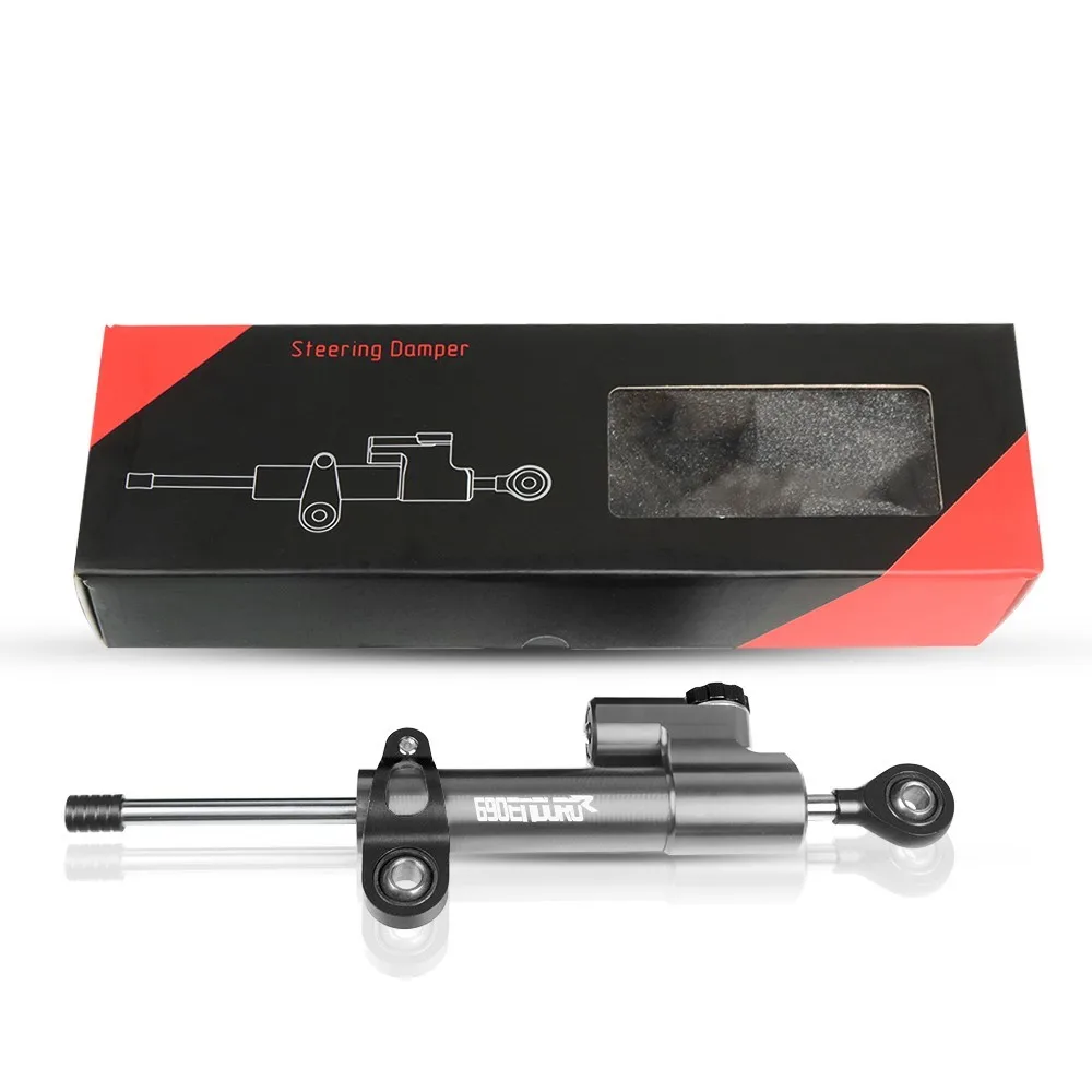 

Motorcycle Accessories CNC Adjustable Steering Damper Stabilizer Safety Control For KTM 690 Enduro R 690 EnduroR 690EnduroR