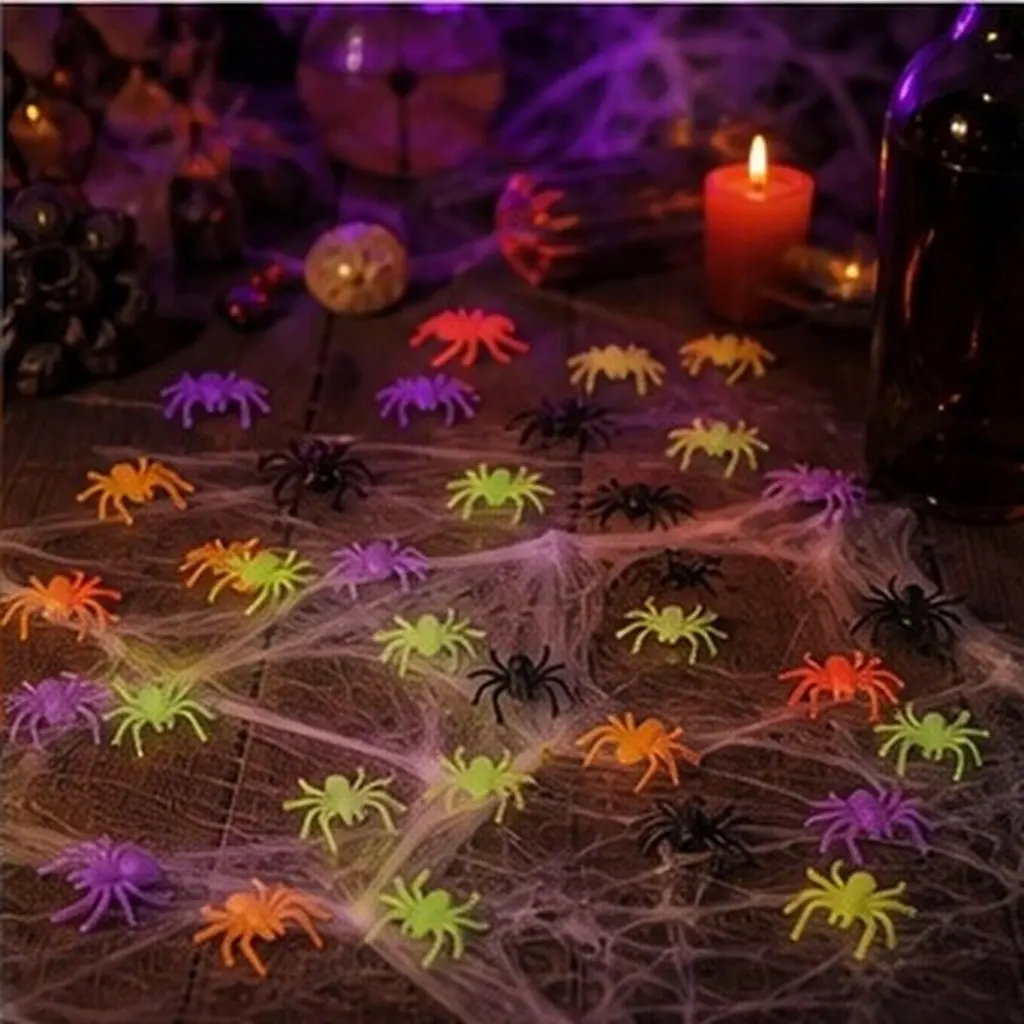 200-unidades-de-mini-aranhas-falsas-de-halloween-aderecos-realistas-de-plastico-artigos-de-decoracao-para-festas-e-brincadeiras-aranhas-falsas-aranha-realista