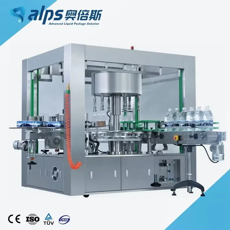 for Automatic Bottled Pure Water Beverage Single and Double Sided Self Adhesive Labeling Machine Factory Price