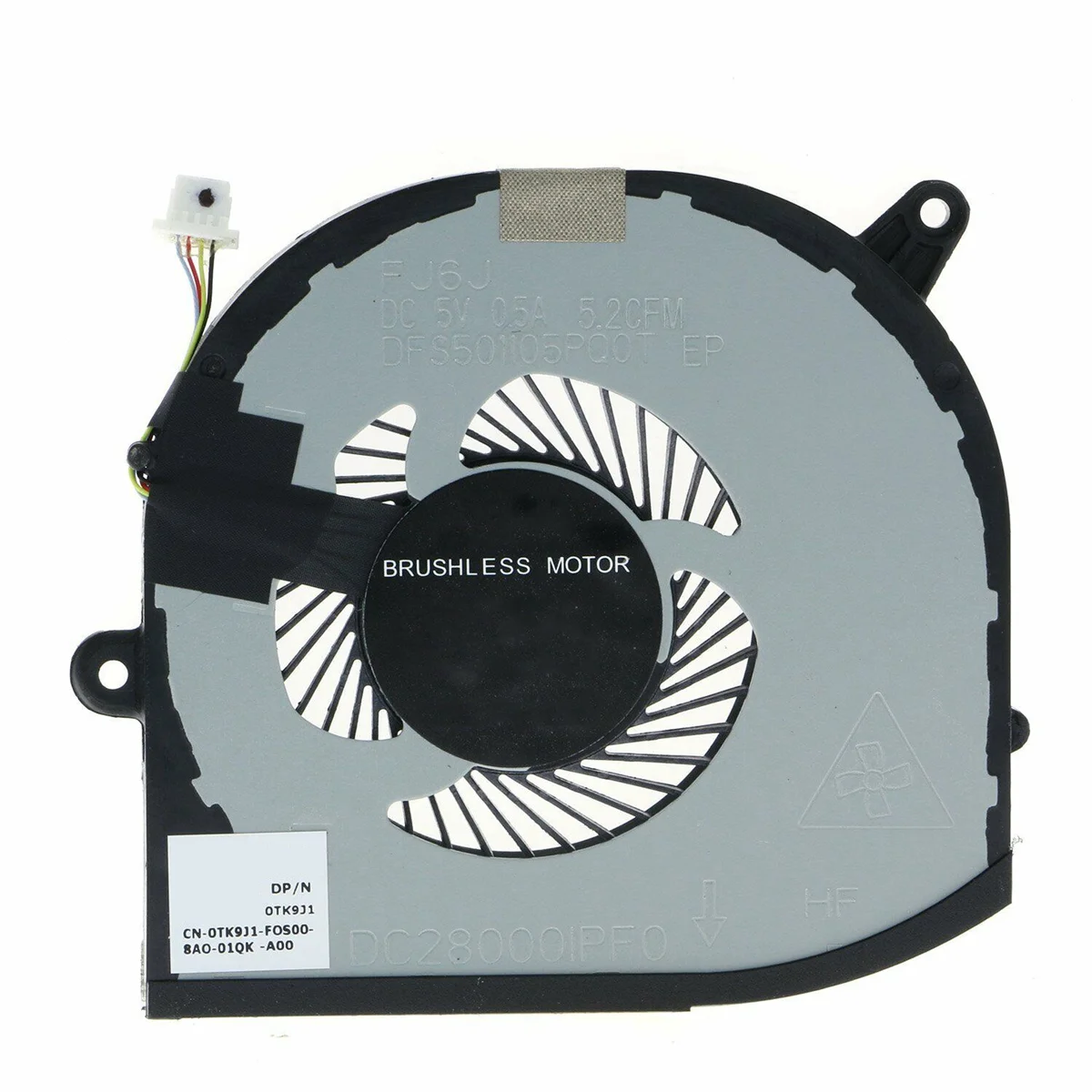 CPU e GPU Cooling Fan Set, Dell XPS 15 7590, DELL Precision 5540 F01PX V9H8N