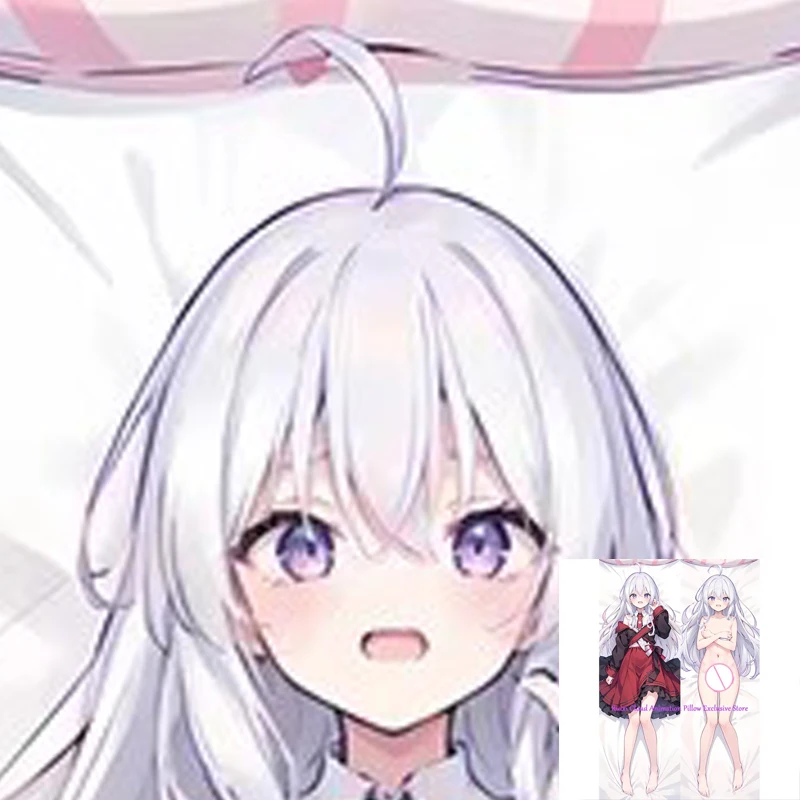 

Dakimakura Anime Pillow Cover Elaina Double Sided Print 2Way Bedding