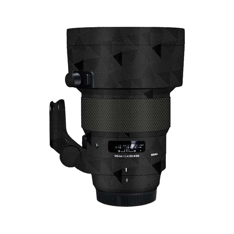 Autocollant de film de protection pour appareil photo, peau d'objectif anti-rayures, adapté pour Sigma 105mm, F1.4, SpringmmF1. 4, SpringF1.4, Wild IL
