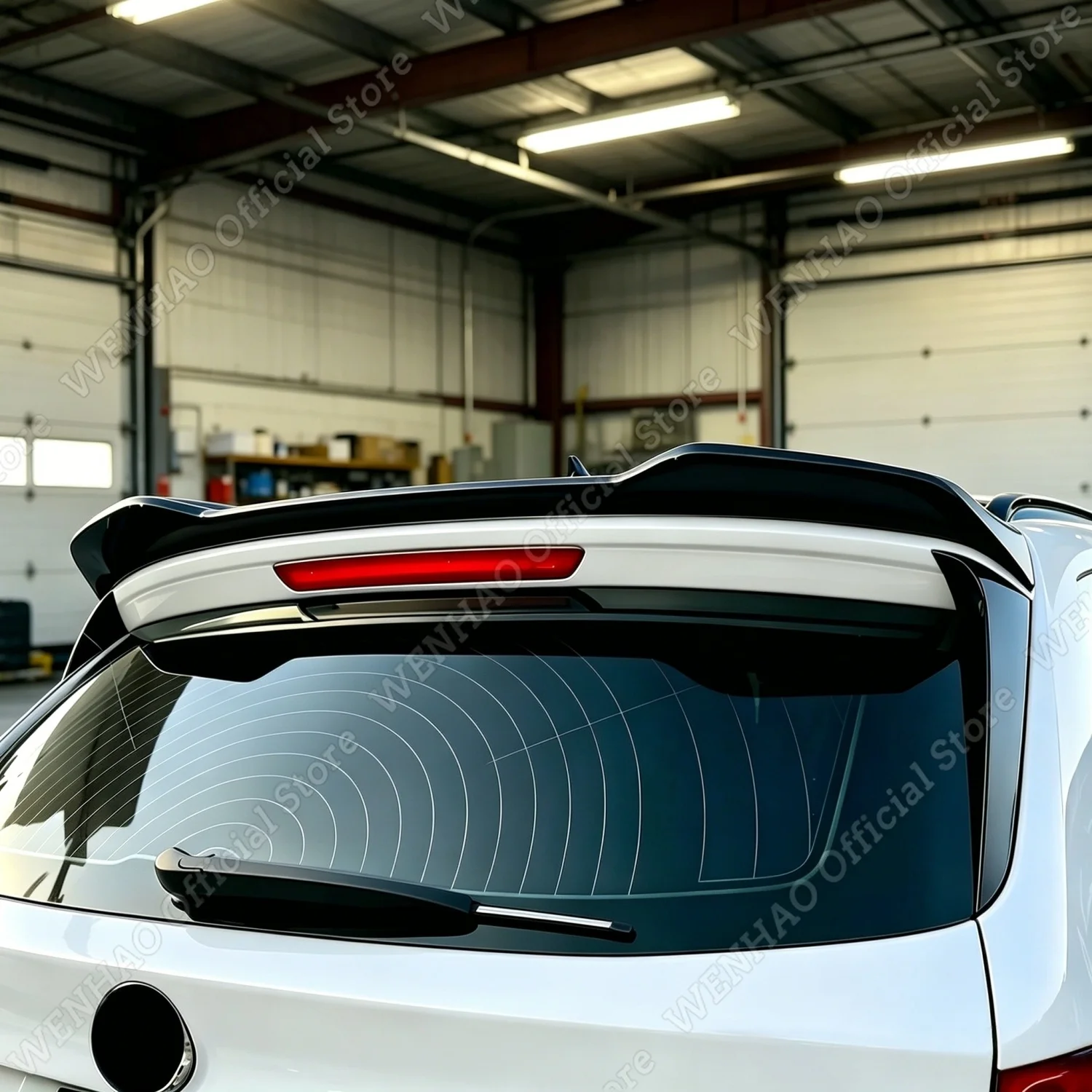 

X3M Style High Quality ABS Plastic Rear Roof Tail Spoiler Wing For BMW X3 F25 2010-2017 Car Trunk Black Splitter Bodykit Tuning