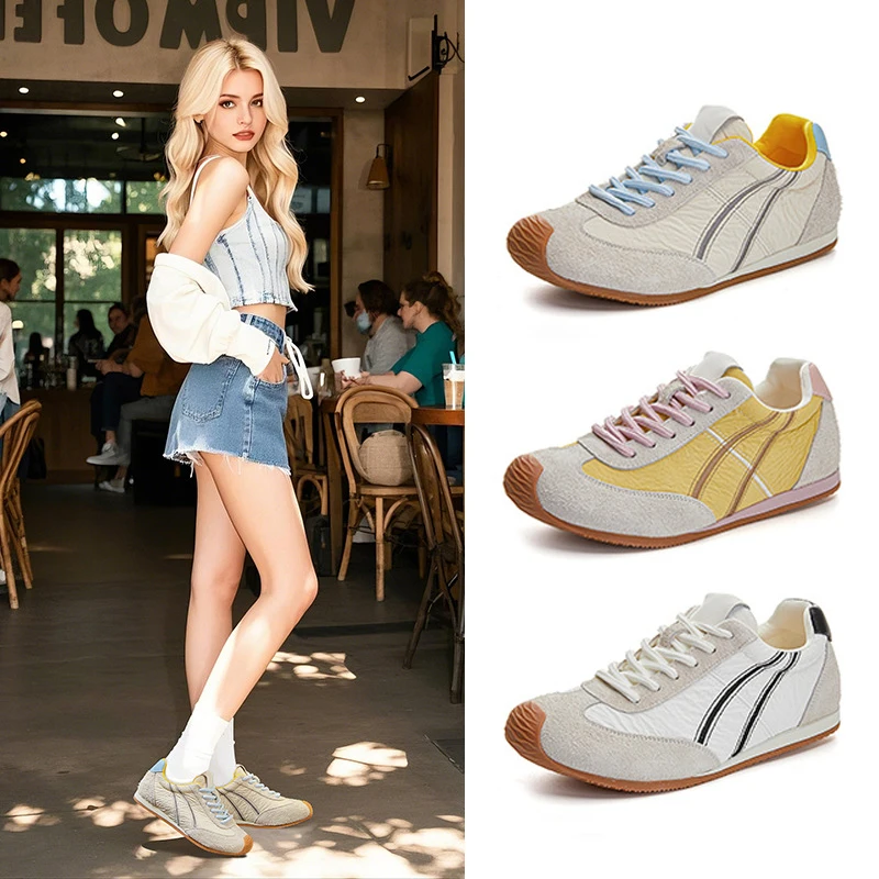 

Модная женская спортивная обувь, уличная повседневная тренировочная обувь на плоской подошве, женская дизайнерская обувь для фитнеса, женские спортивные кроссовки, прогулочная обувь