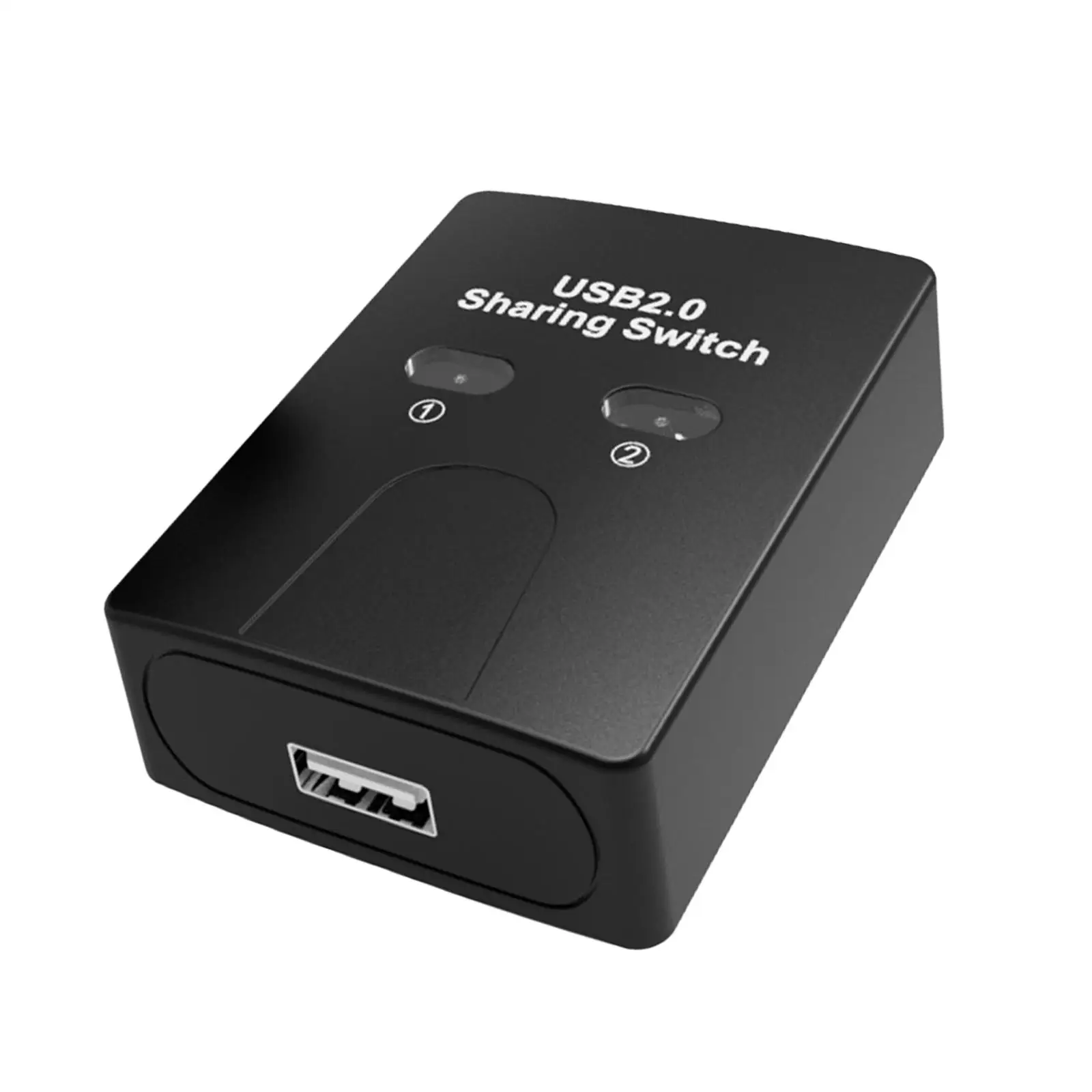 Adaptador de dispositivo de compartilhamento de impressora 2 em 1 maior eficiência de trabalho LED Design Switch Seletor Switcher para U Disk Mouse Computer