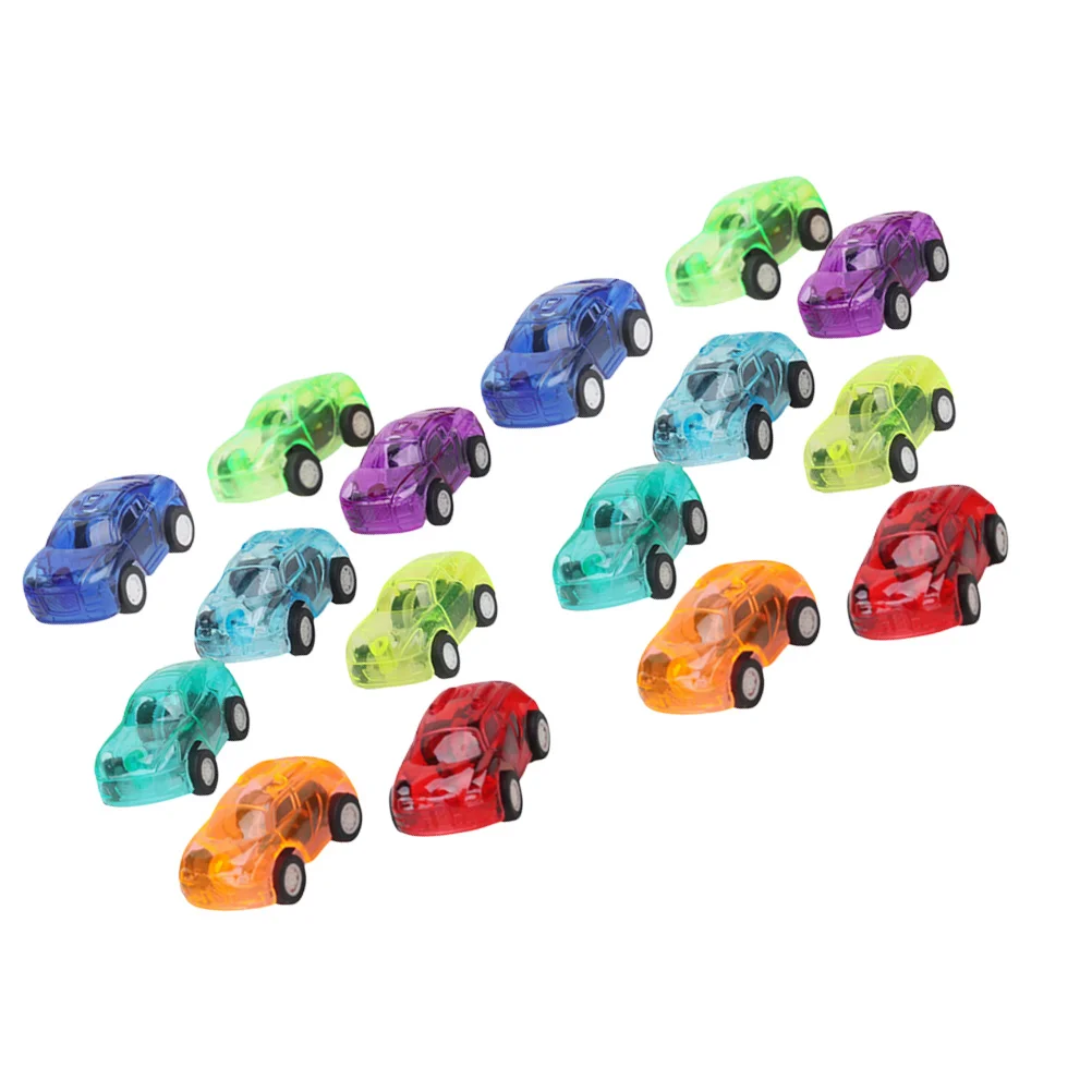 

36PCS Kids Pull-Back Car Toy Mini Car Model Candy Color Car Toy Children Early Learning Toy (Random Color)